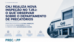CNJ realiza nova inspeção no TJRJ: o que observar sobre o Departamento de Precatórios