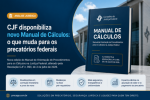 Manual de Cálculos do CJF: o que muda nos precatórios federais