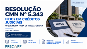 Resolução CMN nº 5.343 restringe FIDCs em créditos judiciais: o que muda para os precatórios?