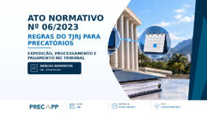 ATO NORMATIVO 06/2023 DO TJRJ