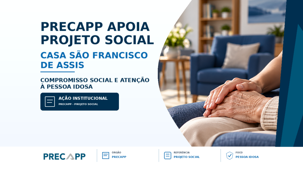 PRECAPP APOIA PROJETO SOCIAL COM IDOSOS – CASA SÃO FRANSCISCO DE ASSIS
