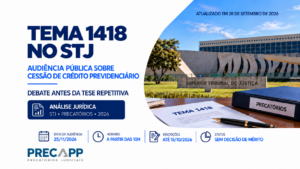 STJ realizará audiência pública do Tema 1418 sobre cessão de crédito previdenciário inscrito em precatório