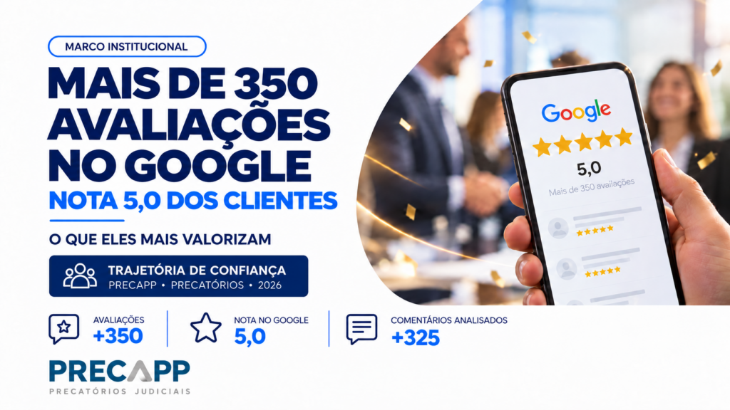 Mais de 350 avaliações com nota 5,0 no Google: o que nossos clientes mais valorizam
